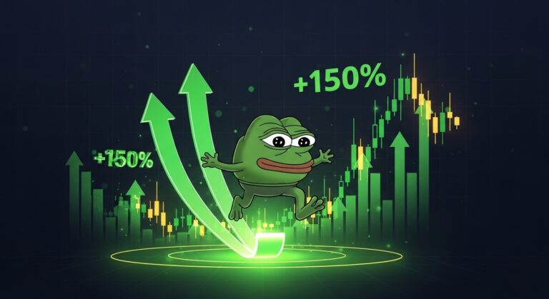 Pepe Coin Double Bottom Points to 150% Rally