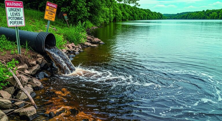 Potomac Sewage Spill: Massive E. Coli Crisis in DC River