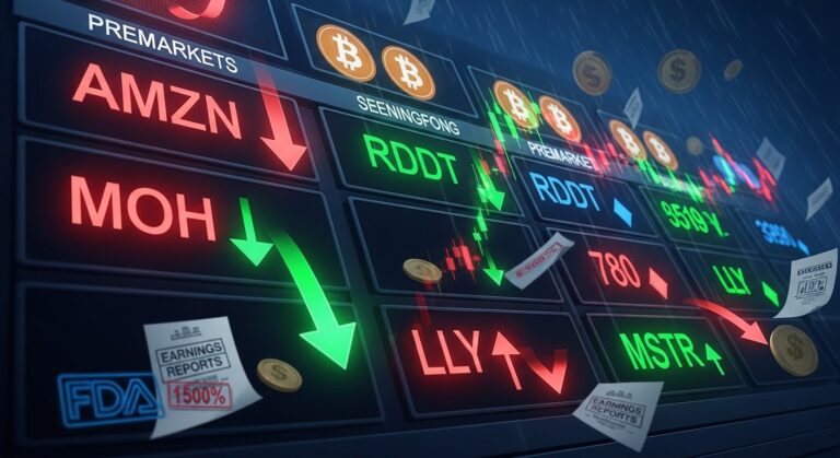 Premarket Movers: Amazon, Reddit, Molina, Eli Lilly & More