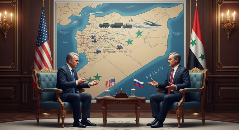 Putin Meets Syria’s New Leader Amid Russian and US Troop Withdrawals