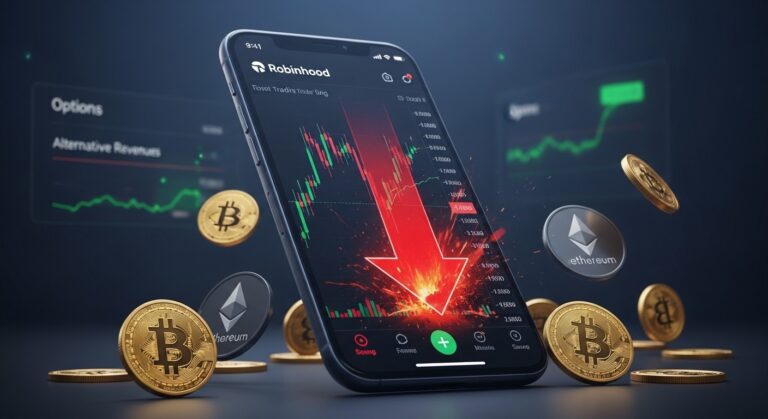 Robinhood Crypto Revenue Falls 38% Amid Q4 Market Chill