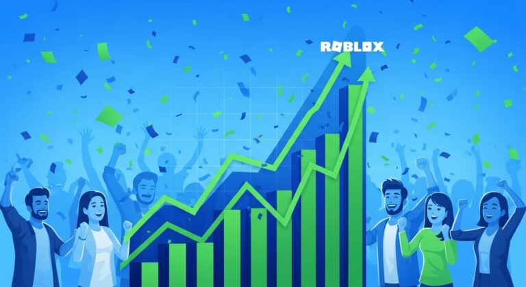 Roblox Stock Surges 20% on Strong Earnings Beat