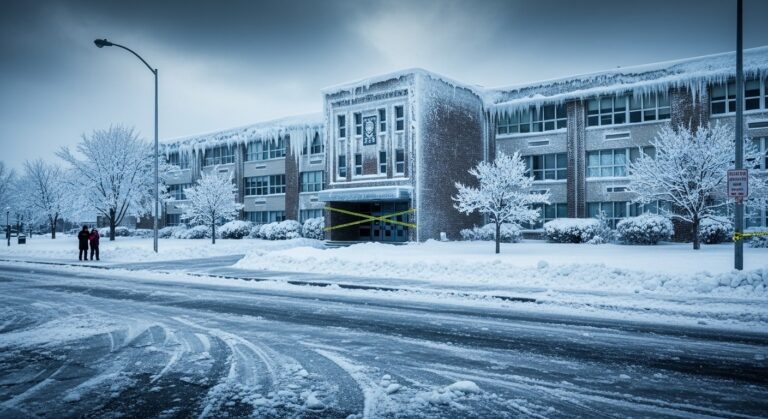 Schools Closed as Cold Snap Drags On Across States