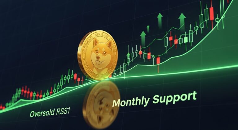 Shiba Inu Price Stabilizes at Key Monthly Support