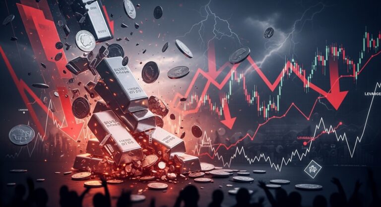 Silver Prices Plunge 13% in Latest Volatile Drop