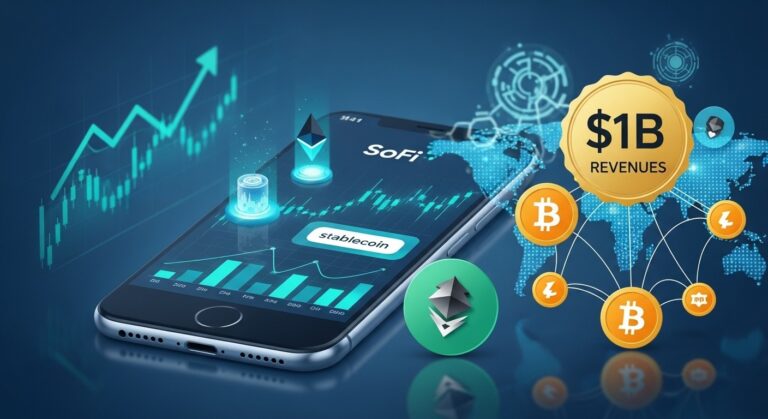 SoFi Achieves Record $1 Billion Quarter and Advances Crypto Strategy