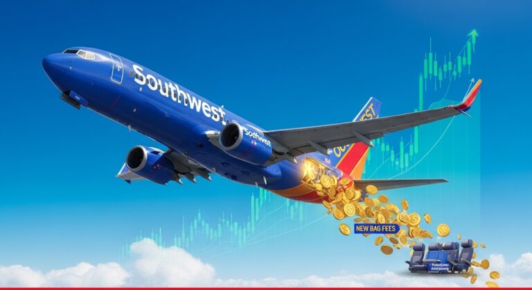 Southwest Airlines Stock: UBS Bullish Upgrade on Seating and Bag Fees