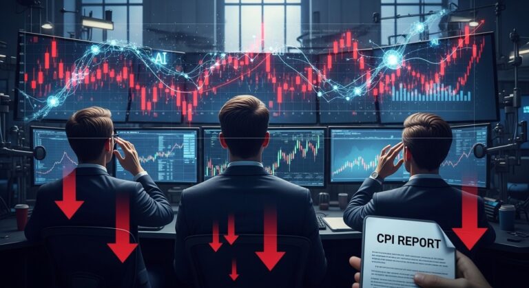 Stock Market Today: AI Fears Drive Selloff Ahead of Key CPI