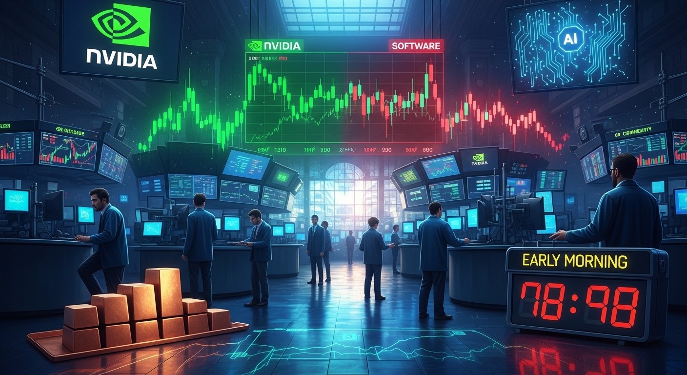 Stock Market Today: Nvidia Beats, Salesforce Slips