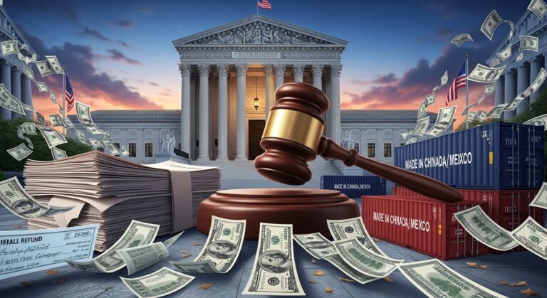 Supreme Court Rejects Trump Tariffs: Push for Massive Refunds