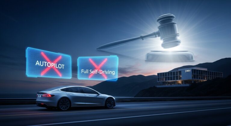 Tesla Sues California DMV Over FSD False Advertising Ruling