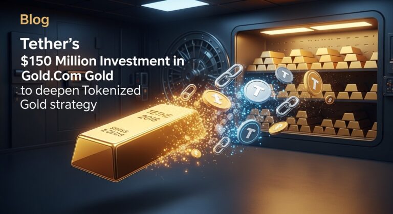Tether’s $150M Gold.com Deal Boosts Tokenized Gold