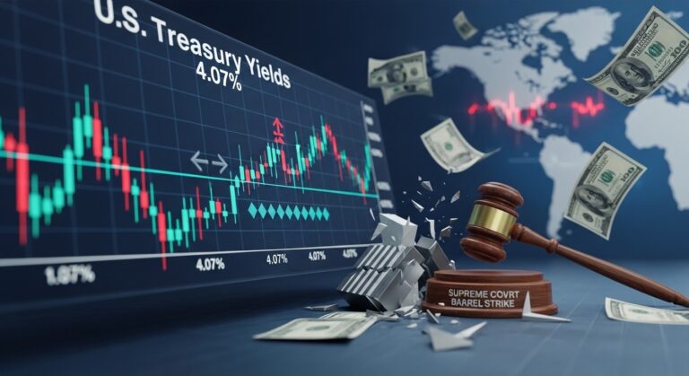 Treasury Yields Steady Amid Trump Tariff Shifts