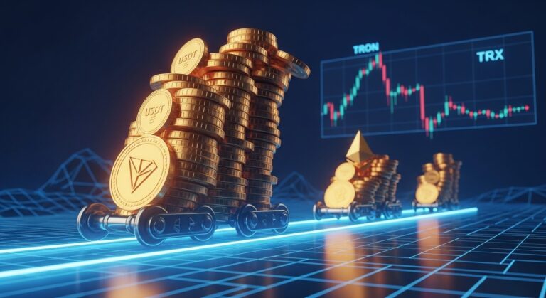 Tron Surpasses Ethereum in USDT Supply as TRX Price Lags