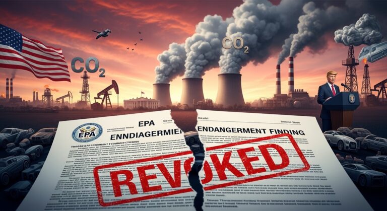 Trump Revokes EPA Greenhouse Gas Endangerment Finding