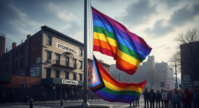 Trump Sued Over Pride Flag Removal at Stonewall