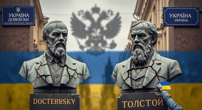 Ukraine Targets Dostoevsky Tolstoy in Cultural Purge