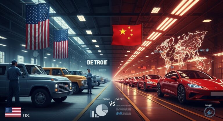 US EV Retreat Hands China Global Market Control