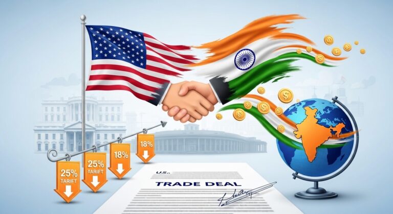US-India Trade Deal 2026: Trump Slashes Tariffs