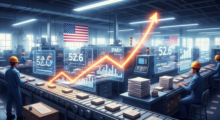 US Manufacturing Surges Near 4-Year Highs