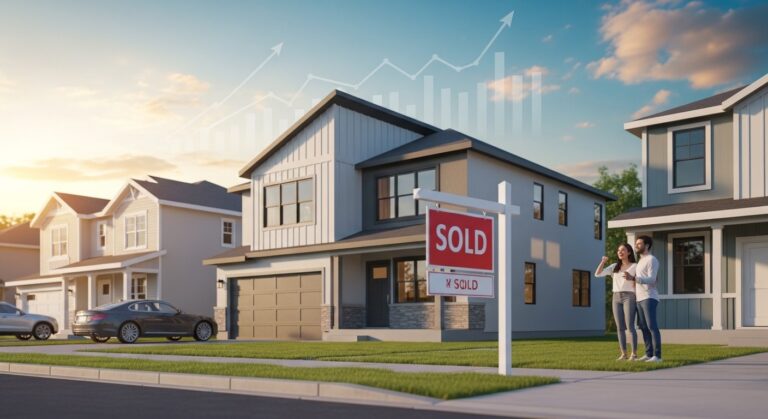 US New Home Sales Hit Highest Since 2021 in 2025