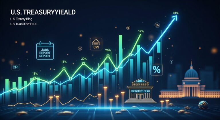 U.S. Treasury Yields Rise Ahead of Key Economic Data