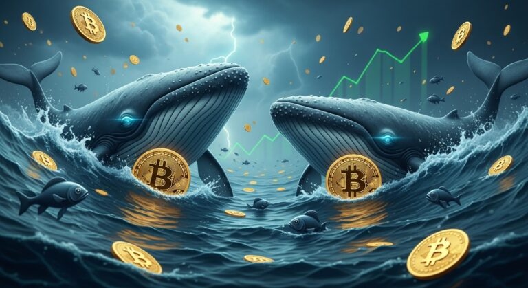 Whales Accumulate Bitcoin Dip as Retail Flees