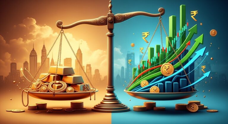 Why Choose Equities Over Gold in India