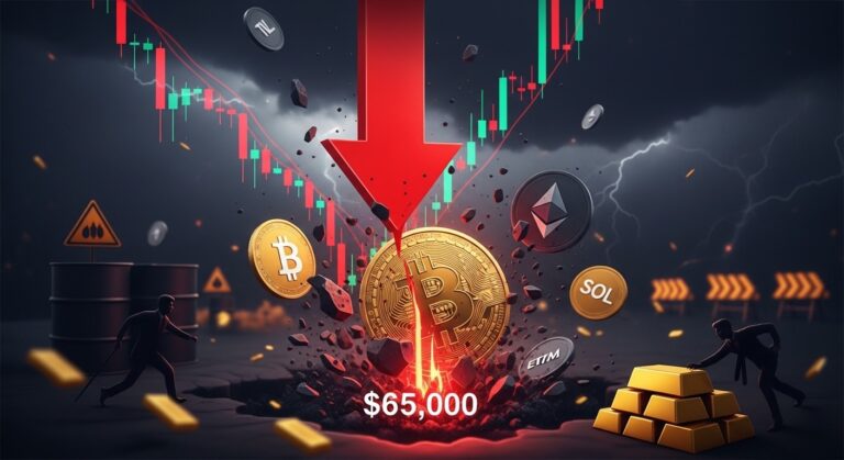 Why Crypto Market Crash Gains Steam February 2026