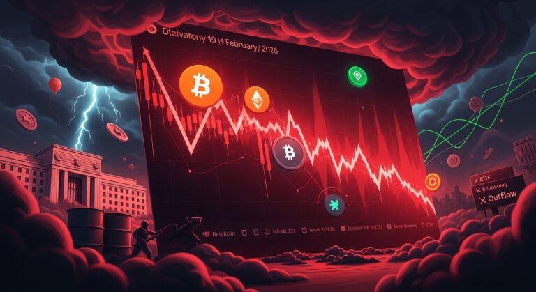 Why Is the Crypto Market Down Today Feb 19 2026