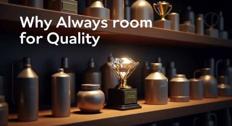 Why Quality Always Wins in Any Saturated Market