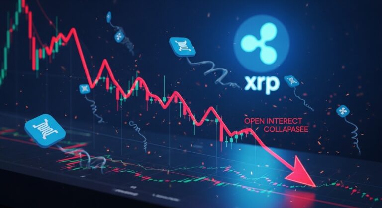 XRP Open Interest Hits Lowest Since 2024: Leverage Unwinds