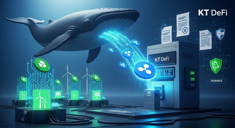 XRP Whale Moves 9M+ Tokens to KT DeFi Platform