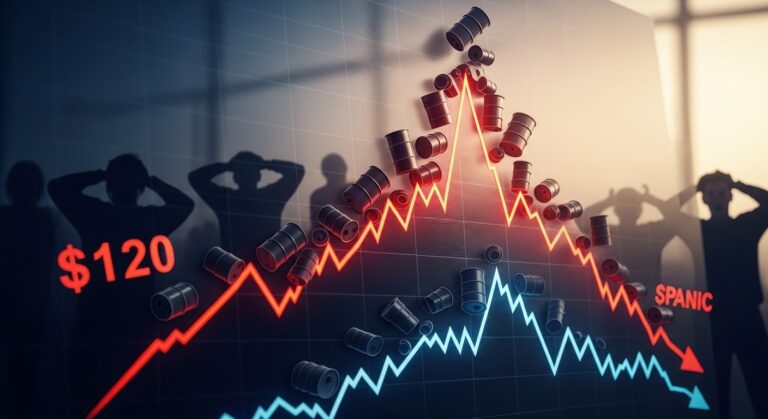 $120 Oil Spike Marks Market Peak Panic Says Experts