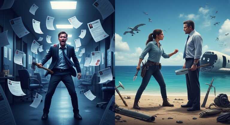 2 Movies Offering Catharsis for Toxic Jobs and Tough Markets