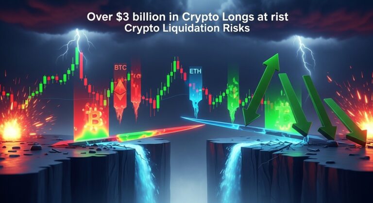 $3B+ Crypto Longs at Risk: Bitcoin & Ethereum Key Levels