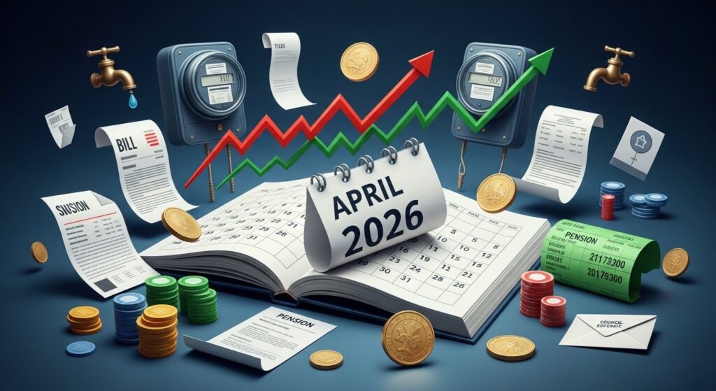 April 2026 UK Money Changes: Bills, Tax & Pensions