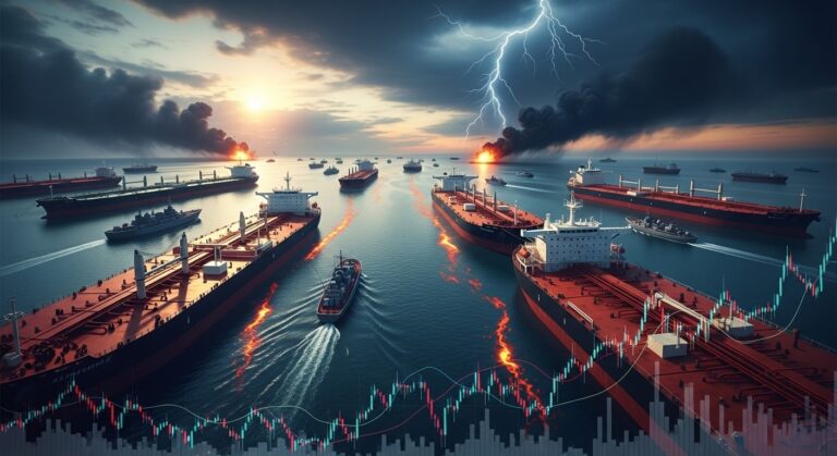 Asia Markets Tumble as Iran Conflict Shuts Strait of Hormuz