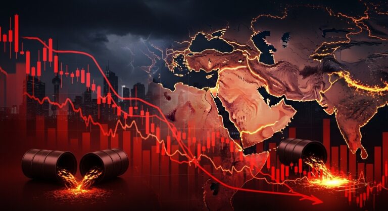 Asia Markets Tumble on Middle East Oil Crisis