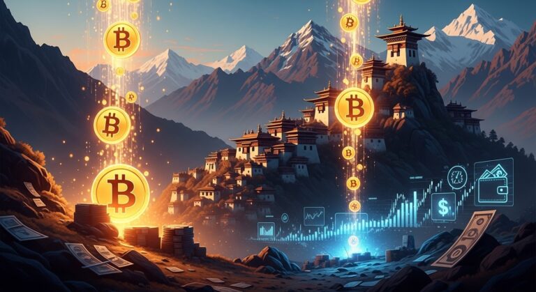 Bhutan Moves $72M Bitcoin as Holdings Keep Dropping