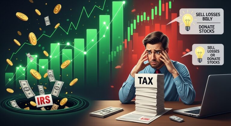 Big Market Gains Trigger Tax Hits: Smart Strategies to Minimize Capital Gains