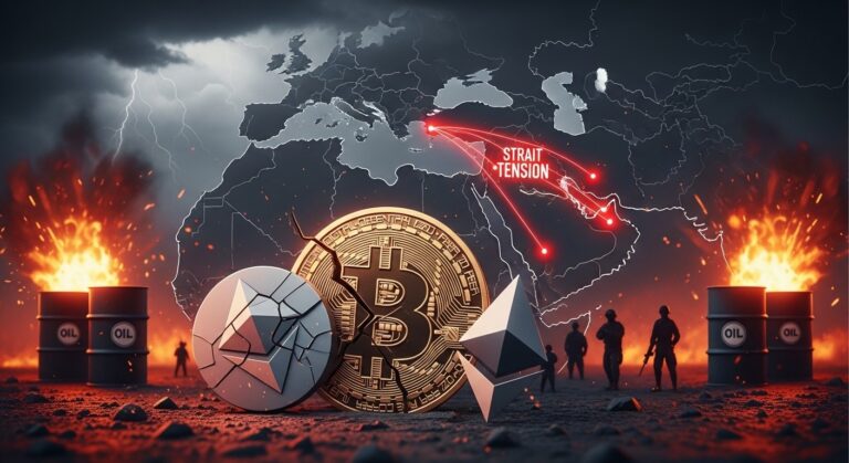 Bitcoin and Ether Drop as War Tensions Rock Markets