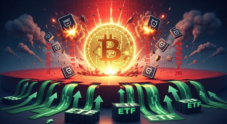 Bitcoin Hits Six-Week High: Short Squeeze and ETF Inflows Drive Surge