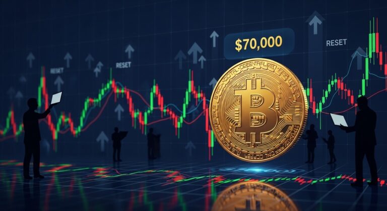 Bitcoin Holds $70K as Cycle Reset Signs Appear