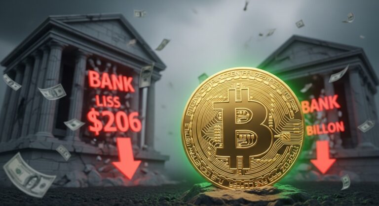 Bitcoin Holds Firm Near $66K Despite $306B Bank Losses