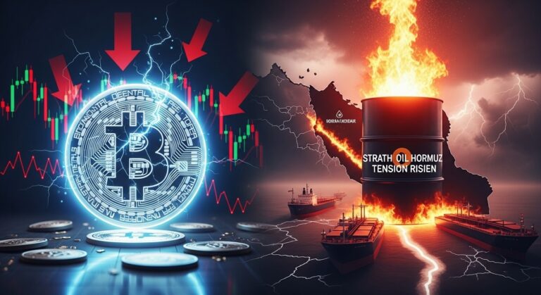 Bitcoin Outlook Weakens as Oil Surges on Hormuz Risks