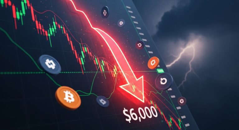 Bitcoin Plunges $6K in 48 Hours as Altcoins Tumble Lower