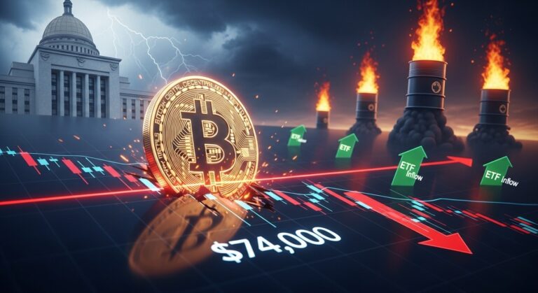 Bitcoin Price Slips Below $74K Ahead of Fed Decision: Recovery Outlook