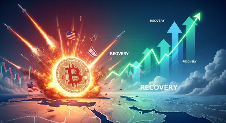 Bitcoin Rebounds After Iran Strikes Erase $128B From Crypto