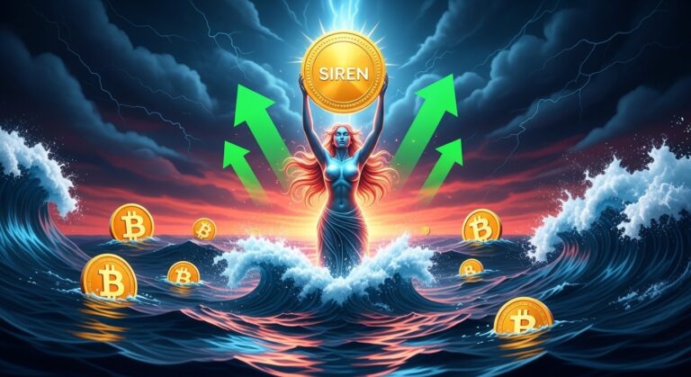 Bitcoin Struggles While SIREN Surges 90%